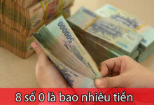 8 số 0 là bao nhiêu tiền